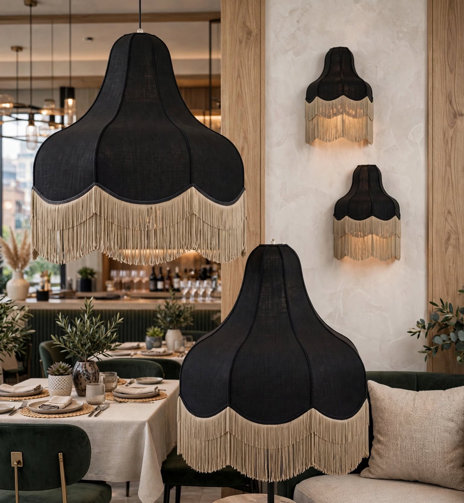 Luxury Fabric Hanging Decoration for Weddings and Events