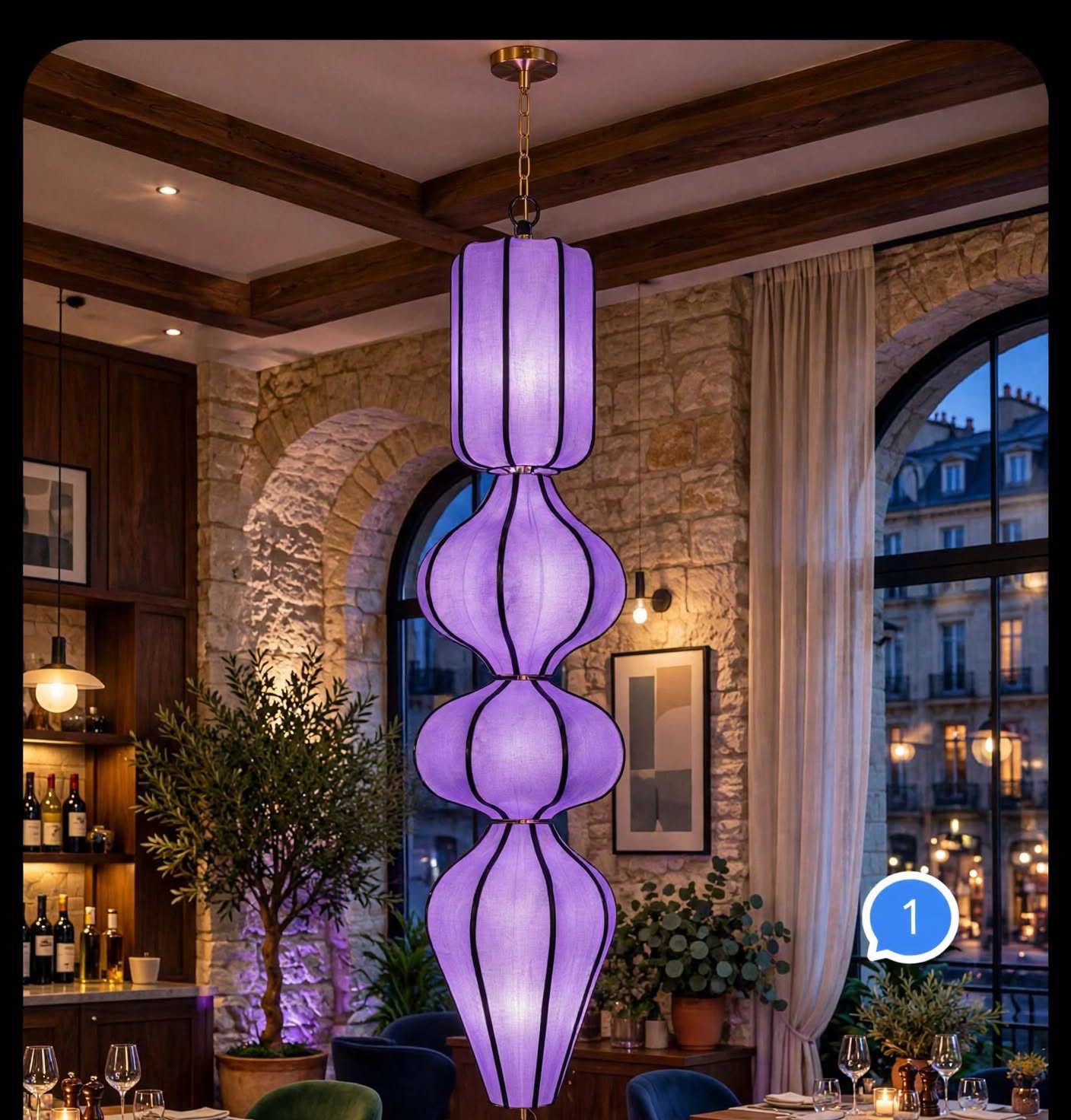 Luxury Fabric Hanging Decoration for Weddings and Events