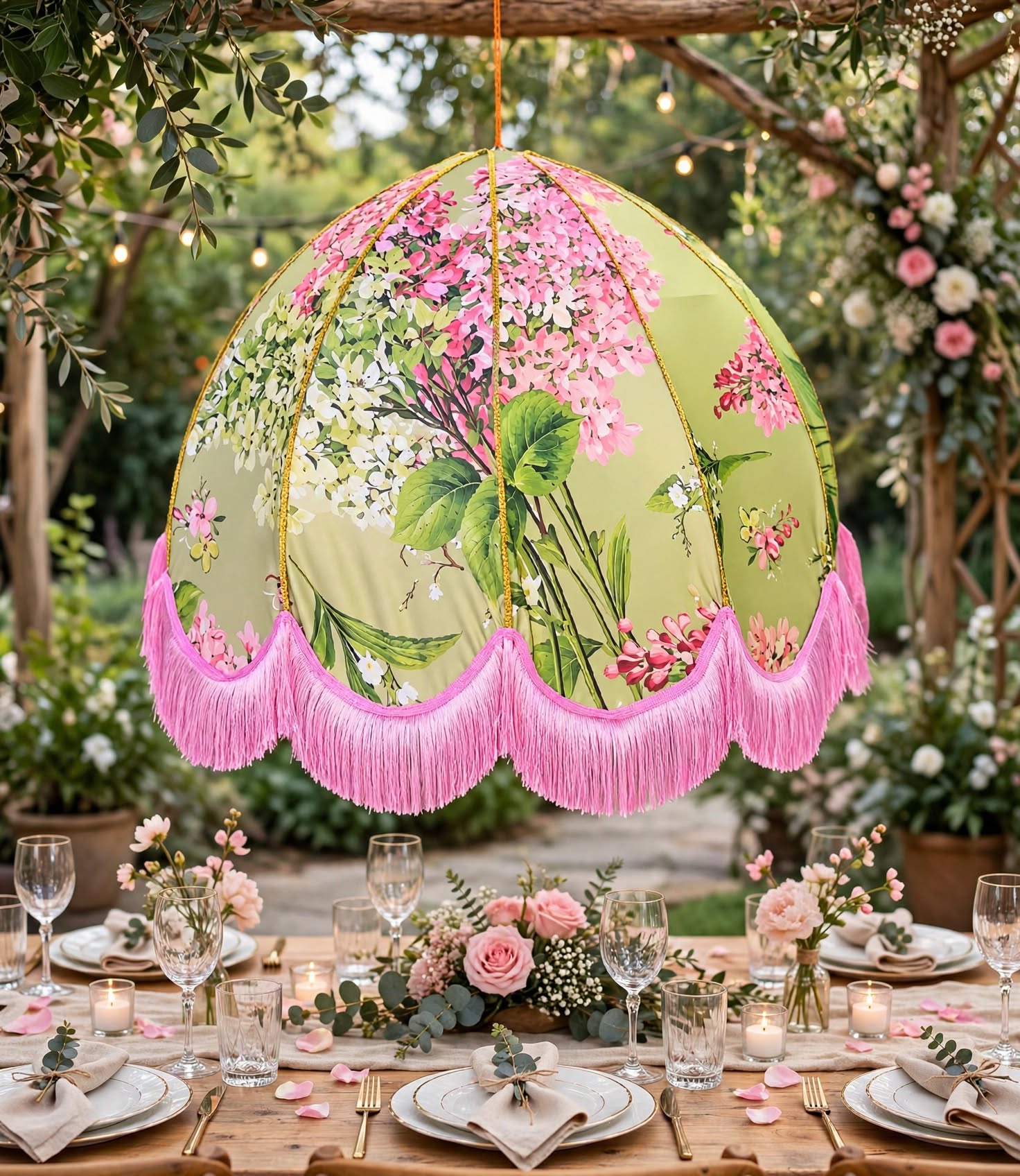 Premium Fabric Hanging for Wedding and Event Decoration