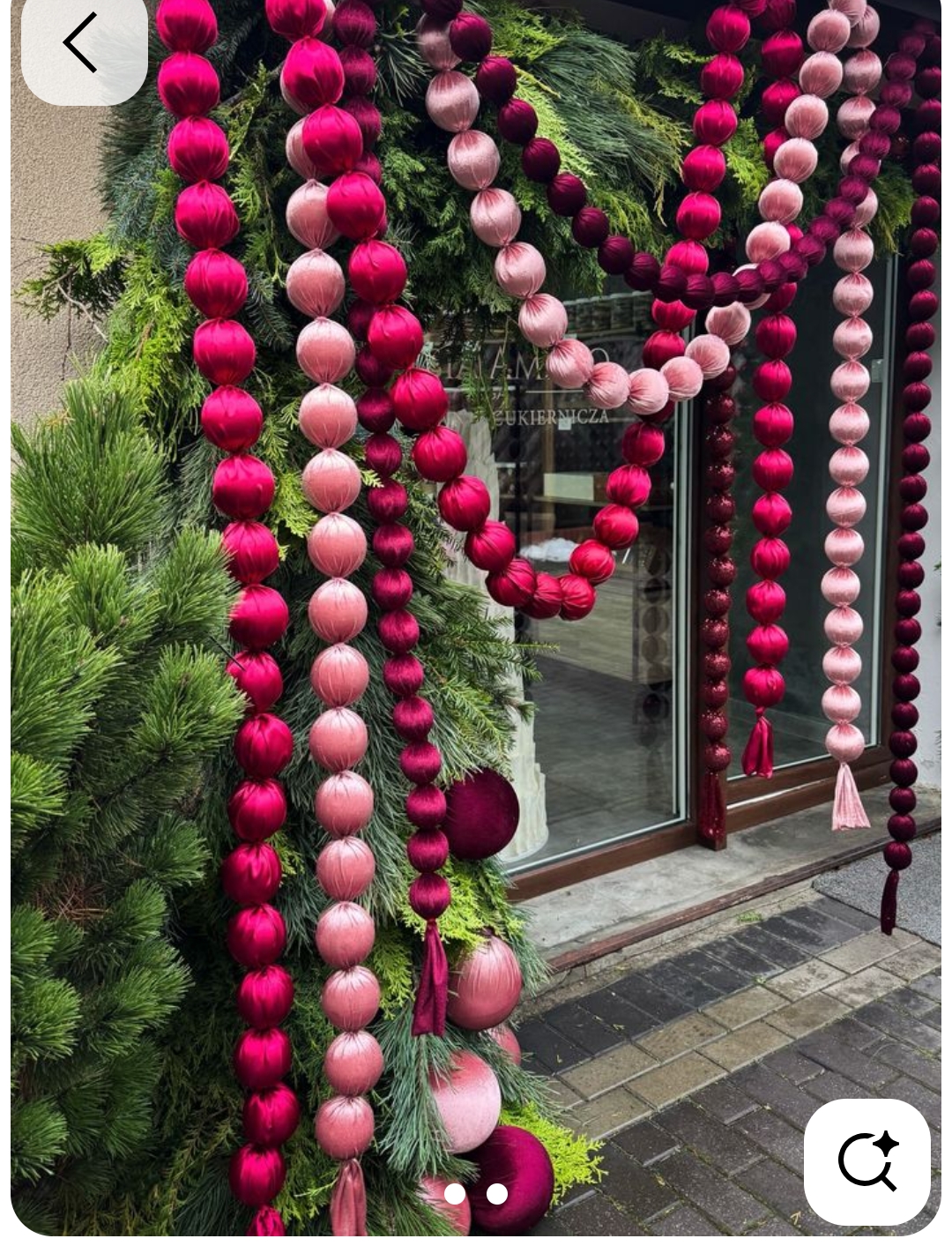 Premium Ball Ladi Decoration – 6 Inch Balls, 10 Feet Height