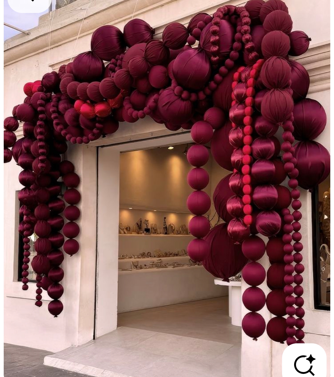 Premium Ball Ladi Decoration – 6 Inch Balls, 10 Feet Height