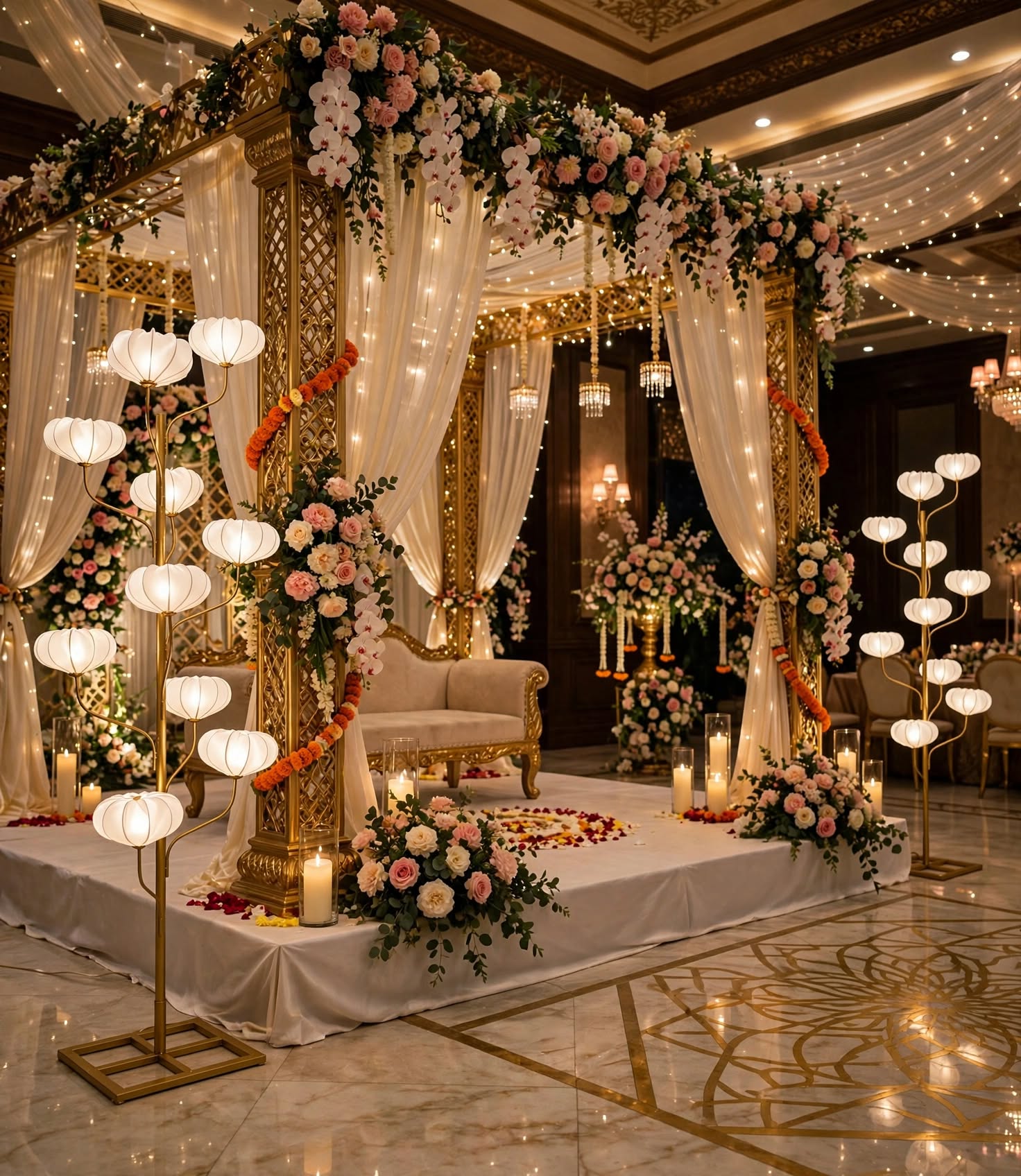 Premium Light Stand for Wedding, Stage and Event Decoration