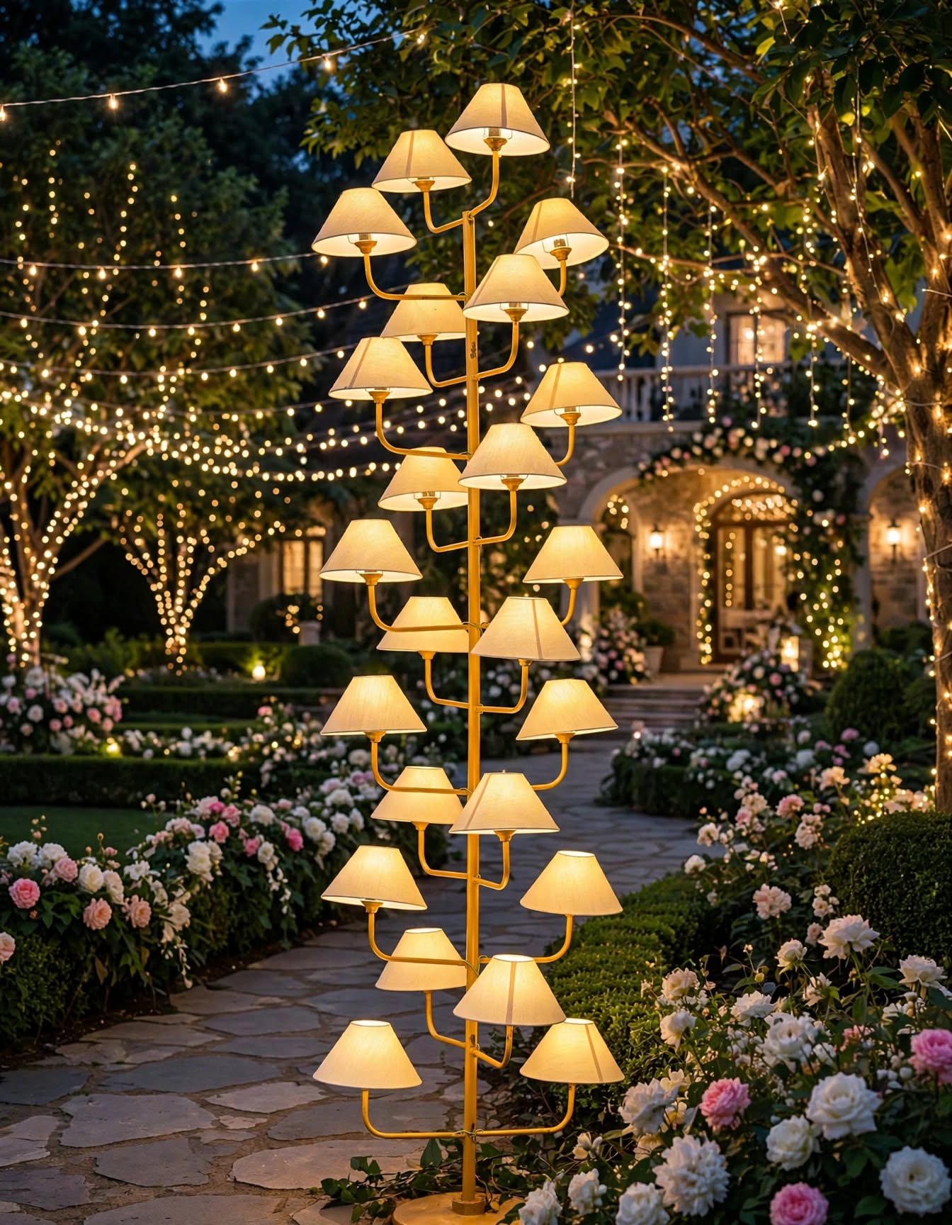Lights Cap Decoration – 9 Feet, Free Size