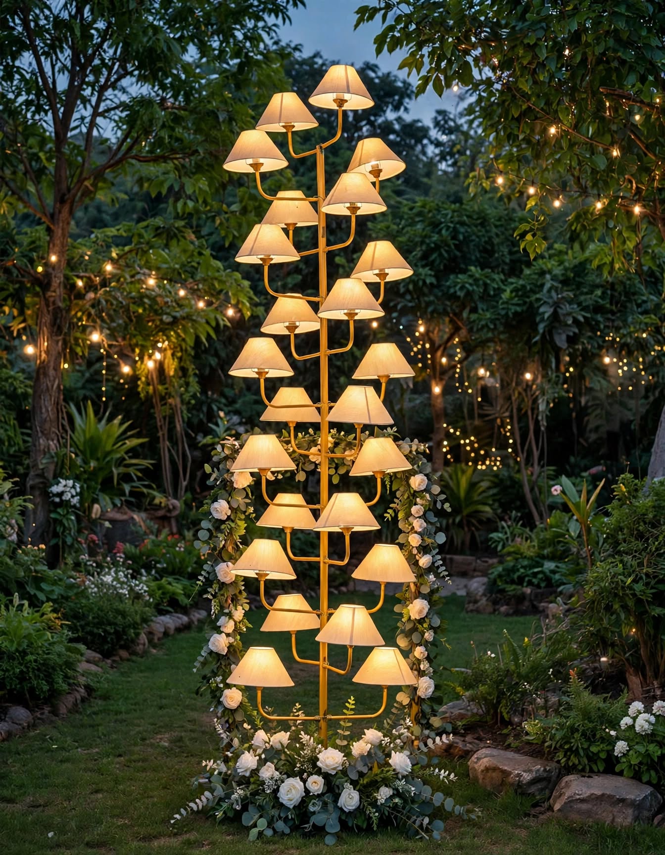 Lights Cap Decoration – 9 Feet, Free Size