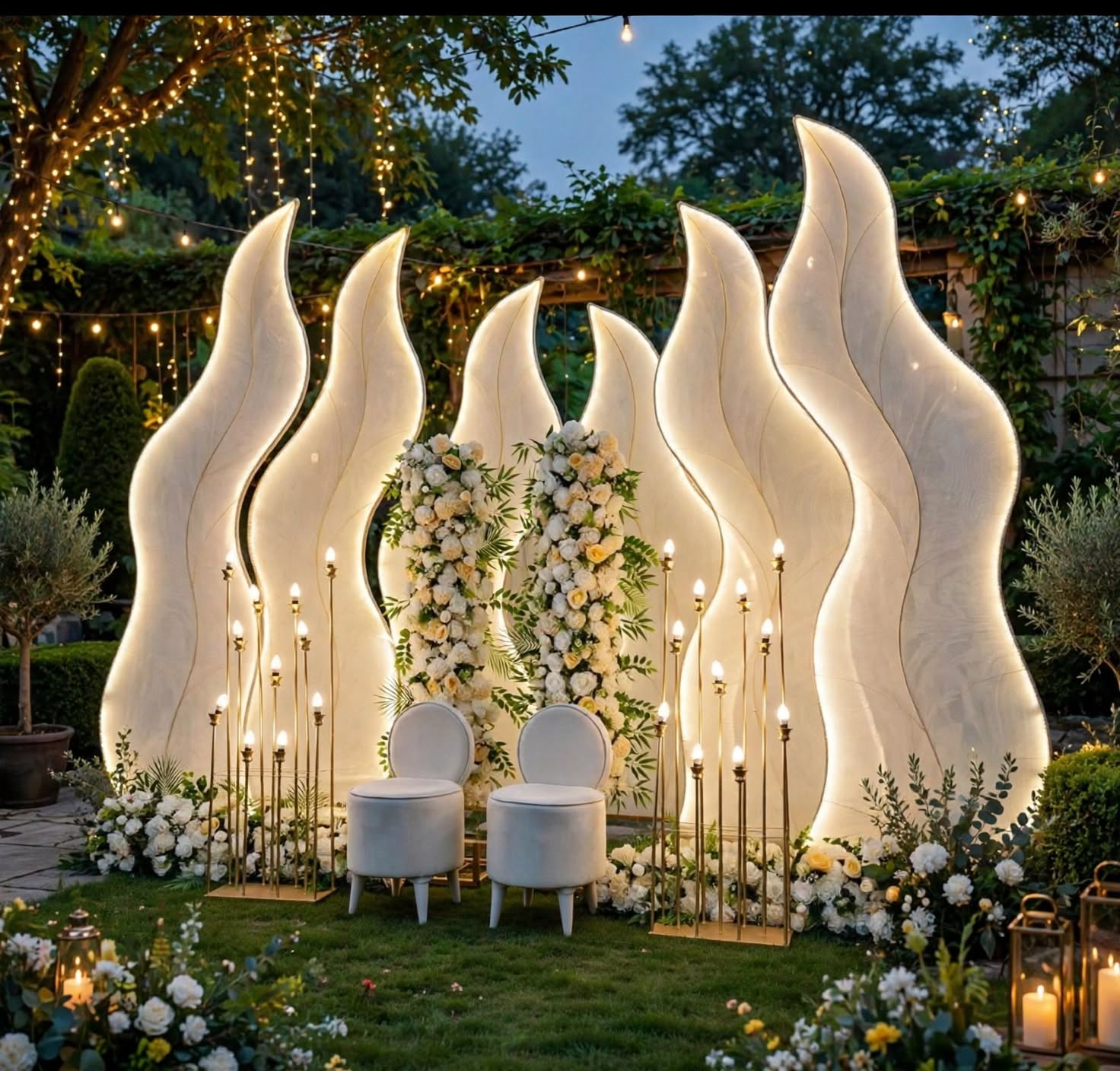 Luxury Stage LED Selfie Point Backdrop for Event Decoration
