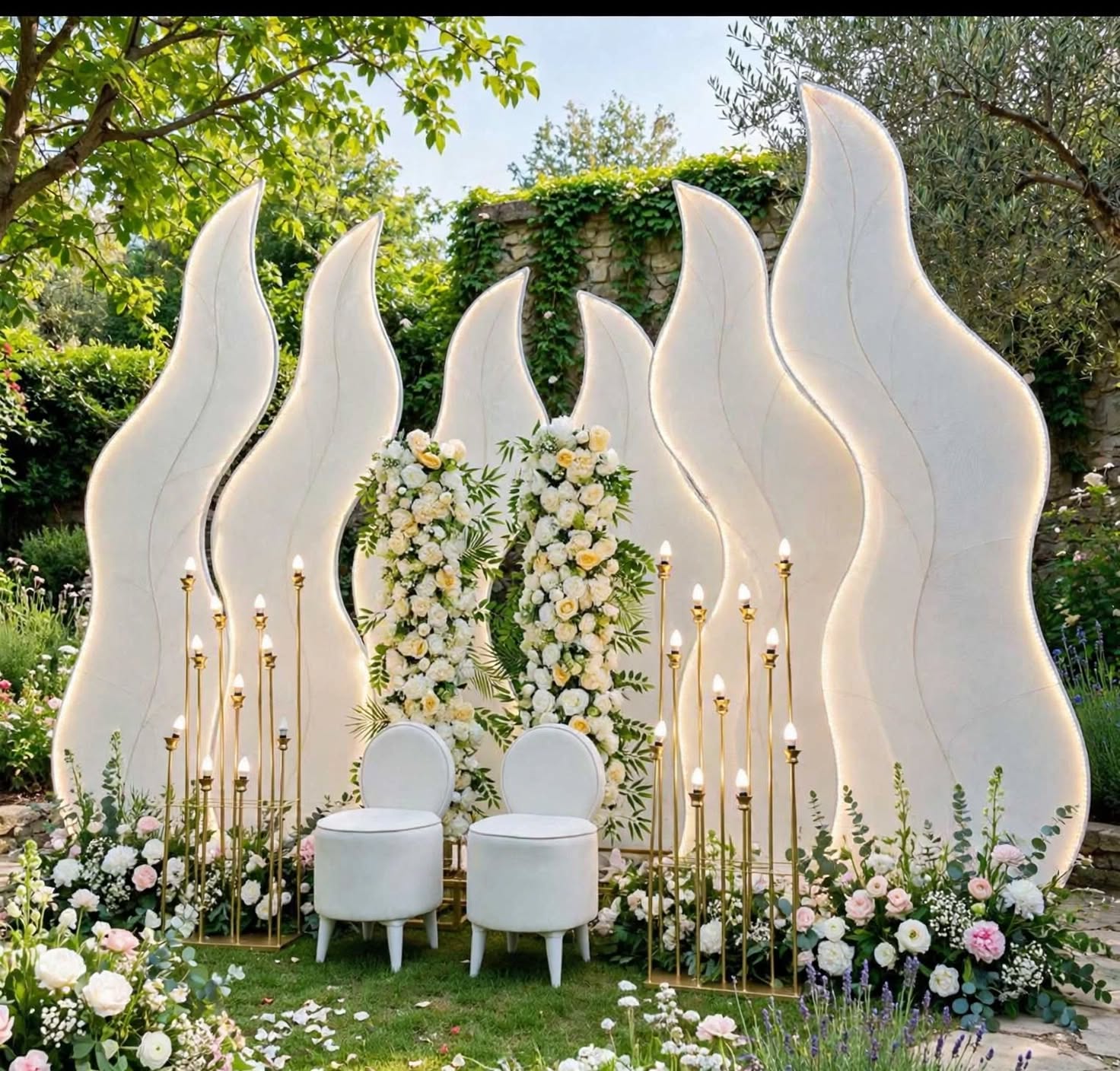 Luxury Stage LED Selfie Point Backdrop for Event Decoration