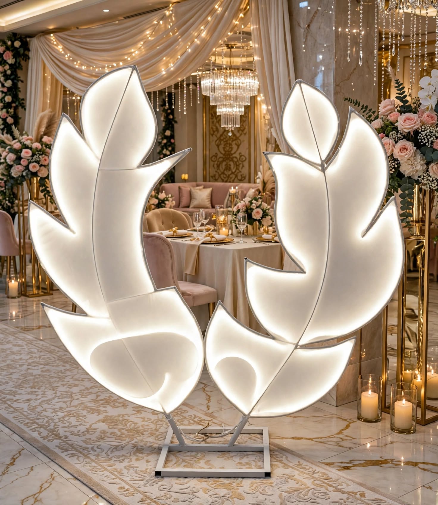 Premium LED Leaf String Lights for Festival & Home Decoration