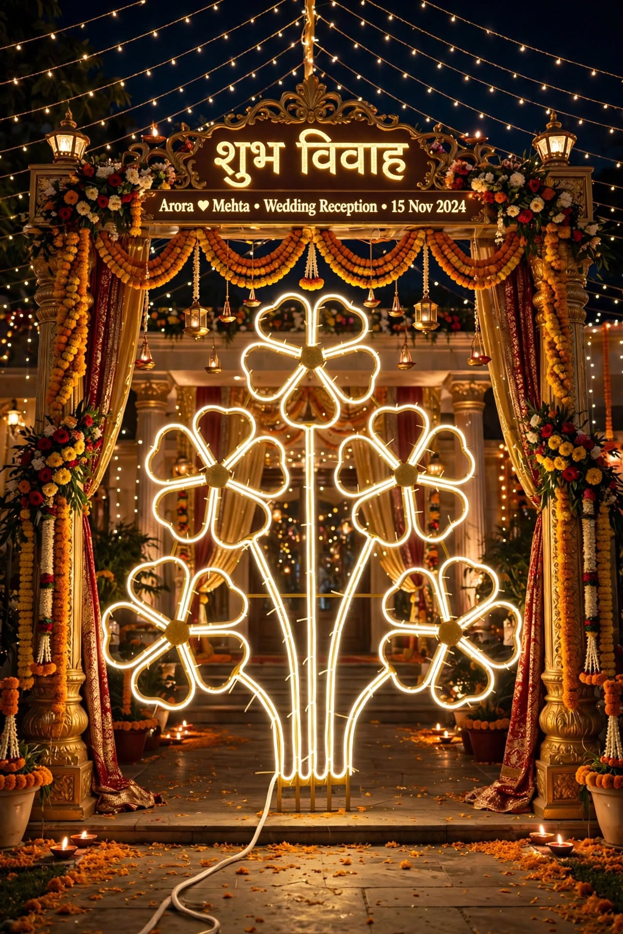  Premium LED Flower Lights for Home Decoration