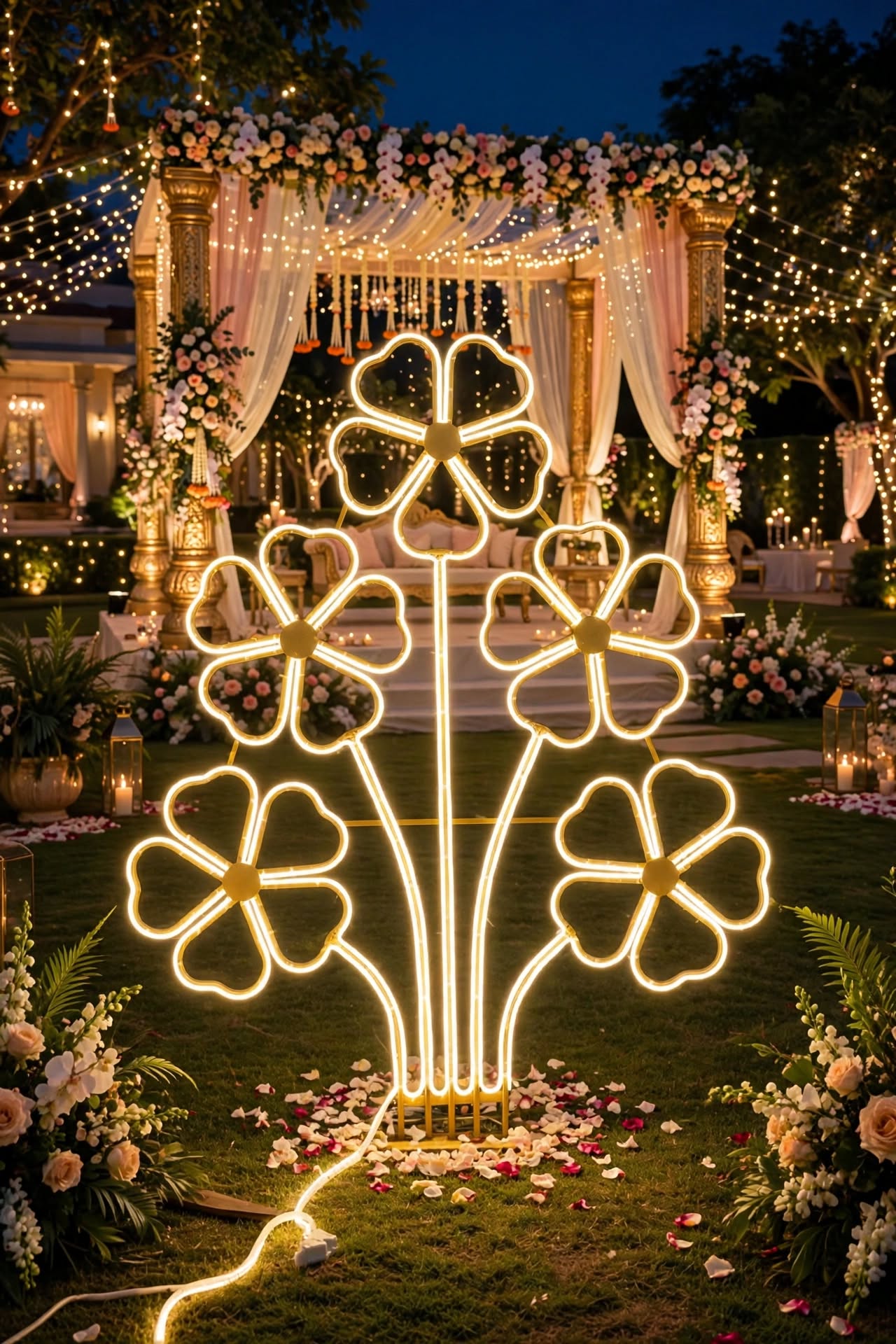  Premium LED Flower Lights for Home Decoration