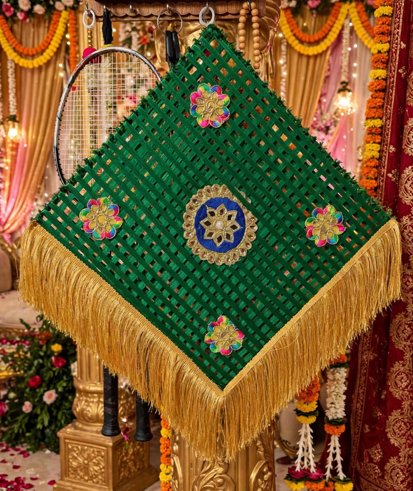 Vibrant Fabric Kite Hanging Decoration for Home & Festive Decor