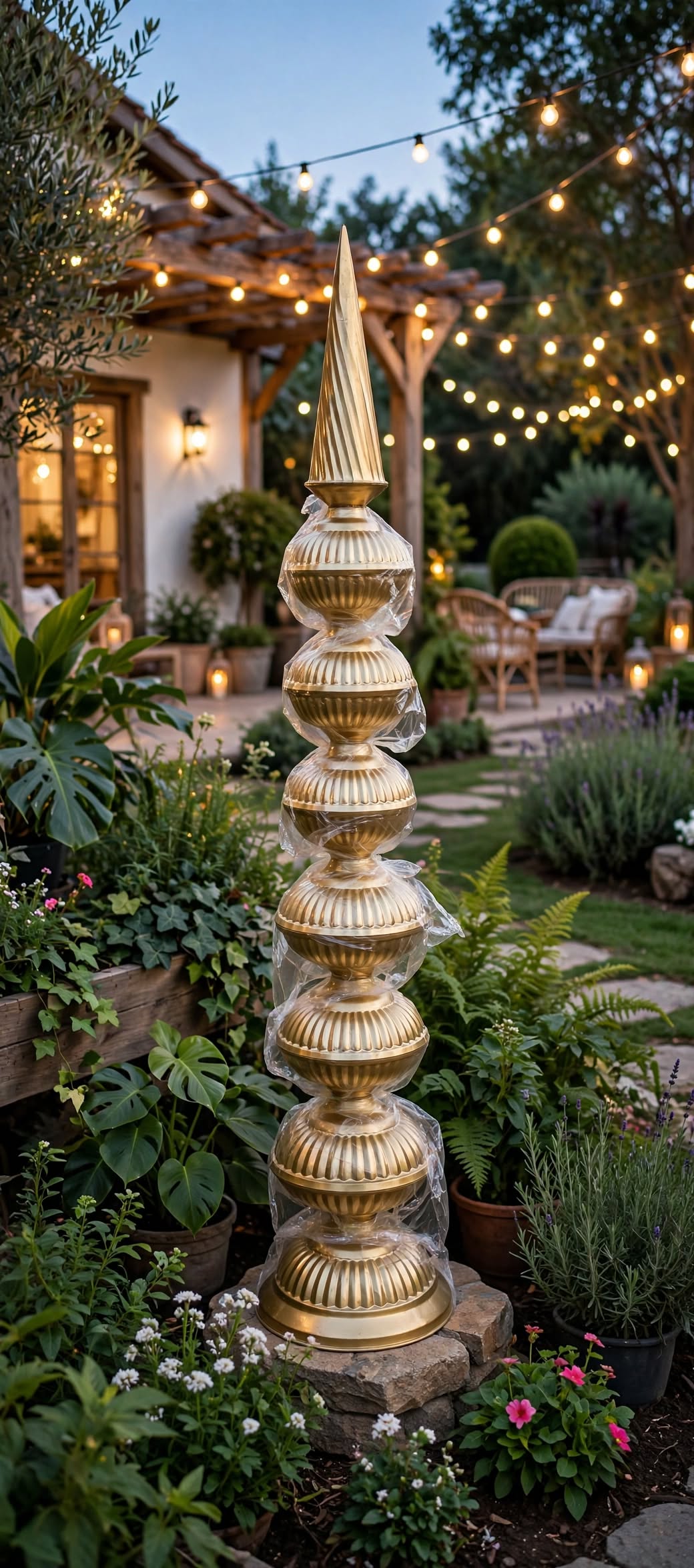 Premium Minar Iran Brass Decoration for Weddings & Events