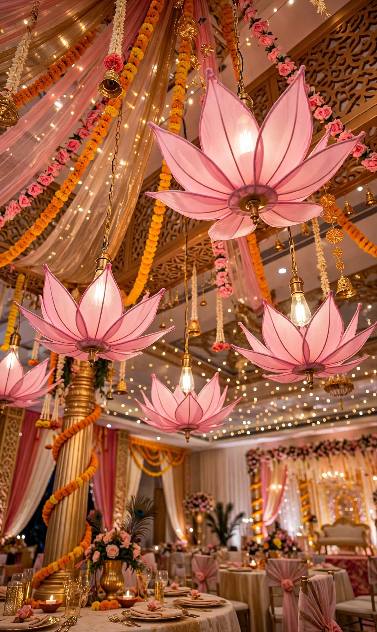 Flower Light Decoration for Wedding, Events and Home Décor