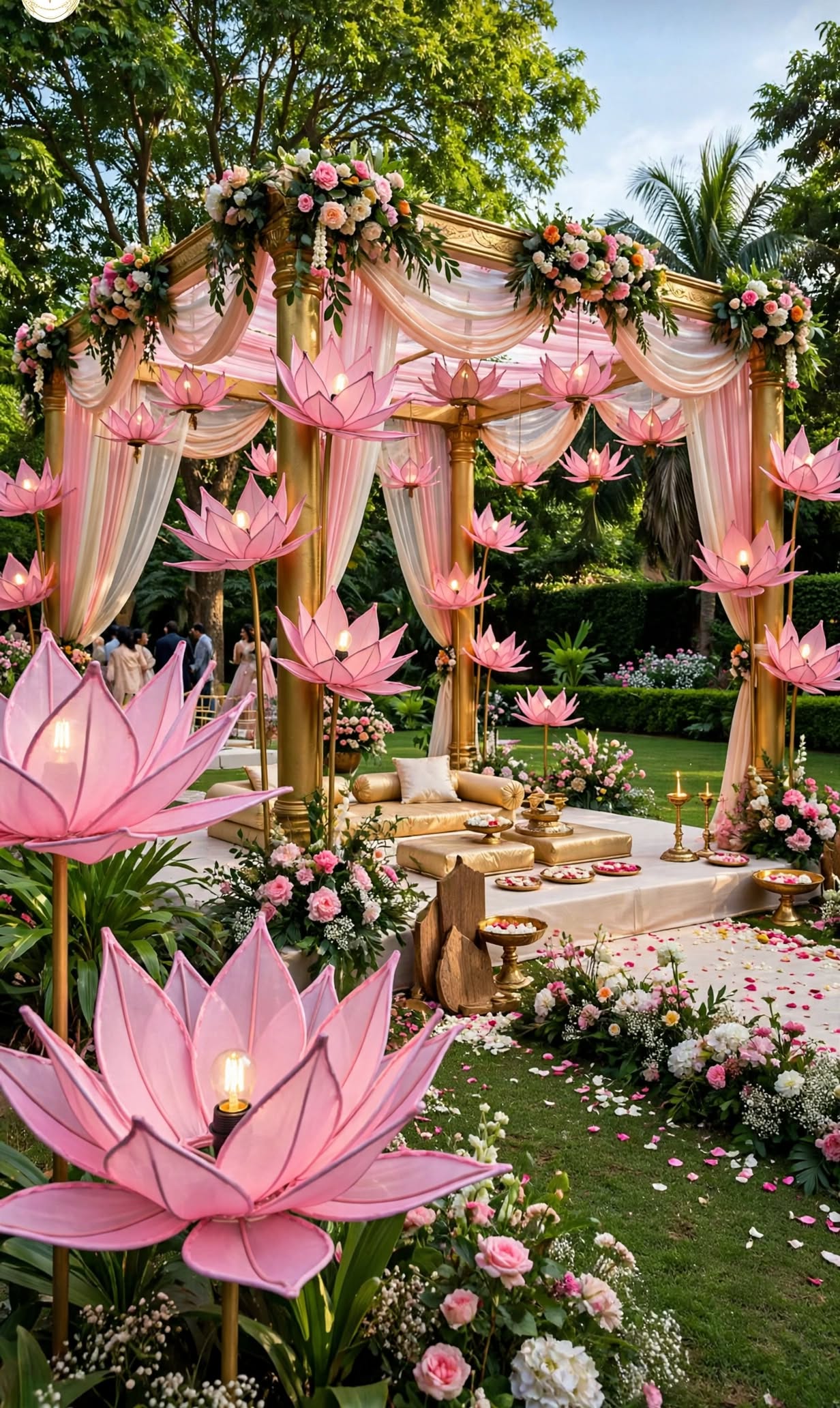 Flower Light Decoration for Wedding, Events and Home Décor