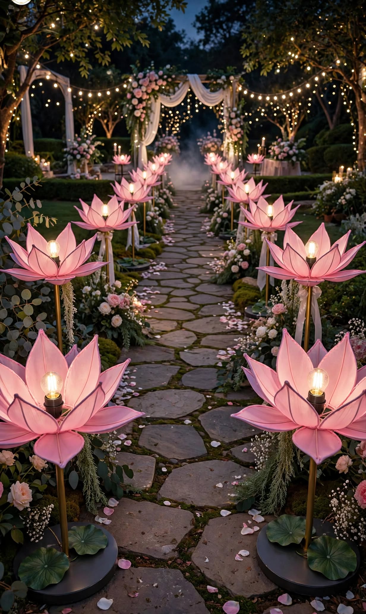 Flower Light Decoration for Wedding, Events and Home Décor