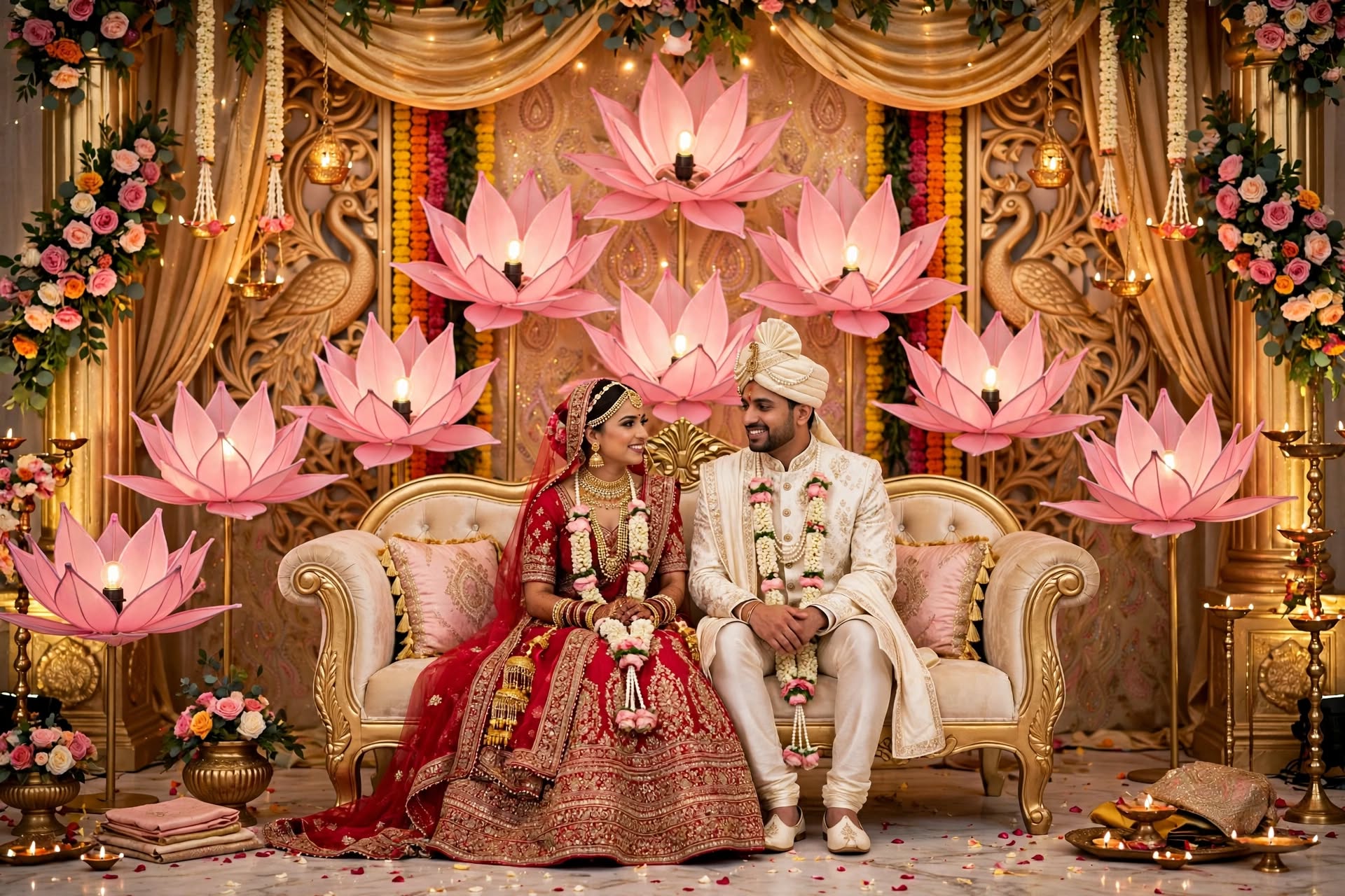 Flower Light Decoration for Wedding, Events and Home Décor