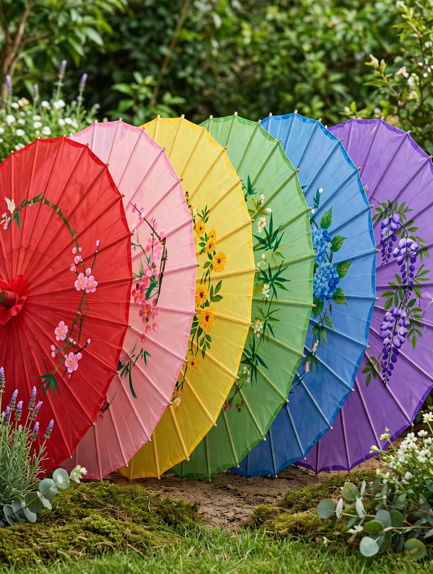 Premium Wooden Umbrella Decoration for Weddings and Events