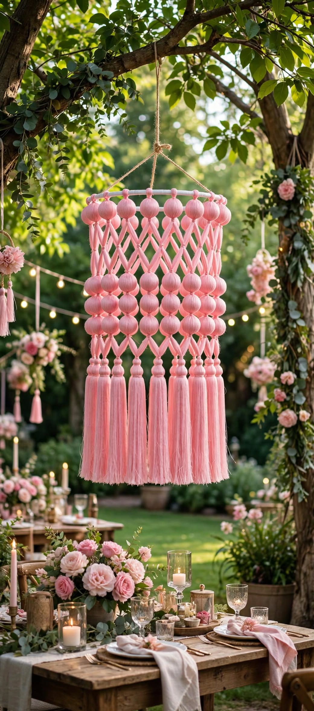 Premium Tassel Hanging Decoration for Weddings and Events