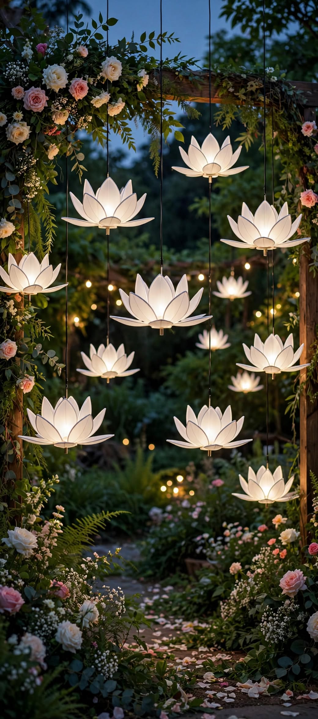 Fabric Flower Decoration for Wedding, Events and Home Décor