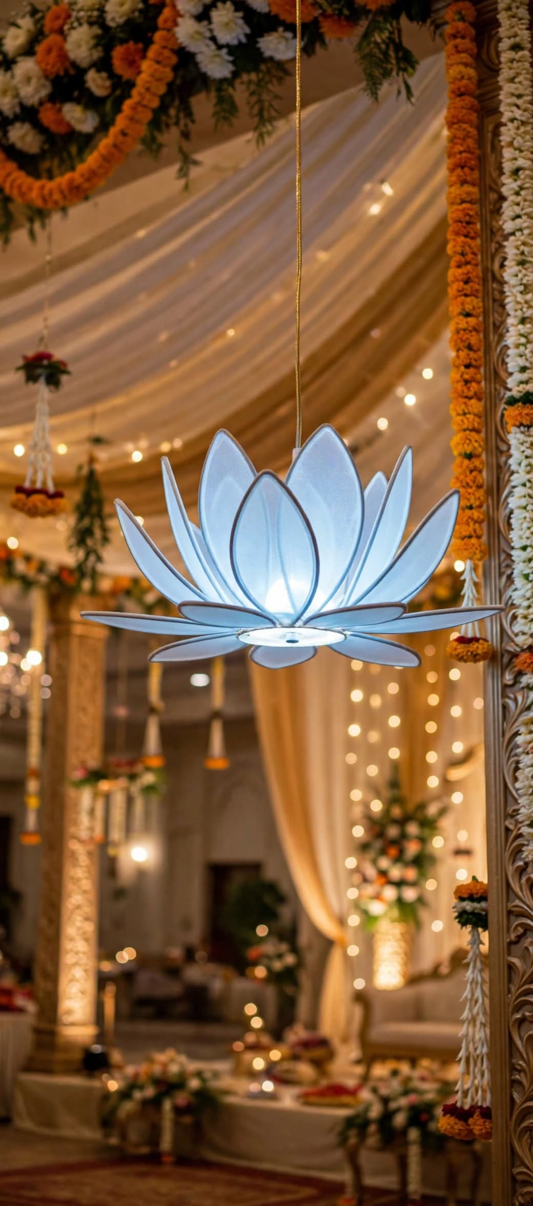 Fabric Flower Decoration for Wedding, Events and Home Décor