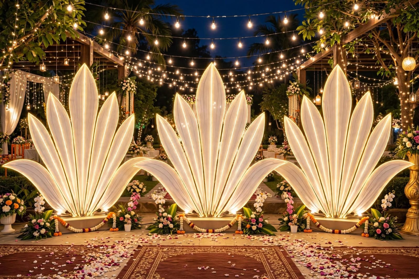 LED Background Stage Lights for Wedding and Event Decoration