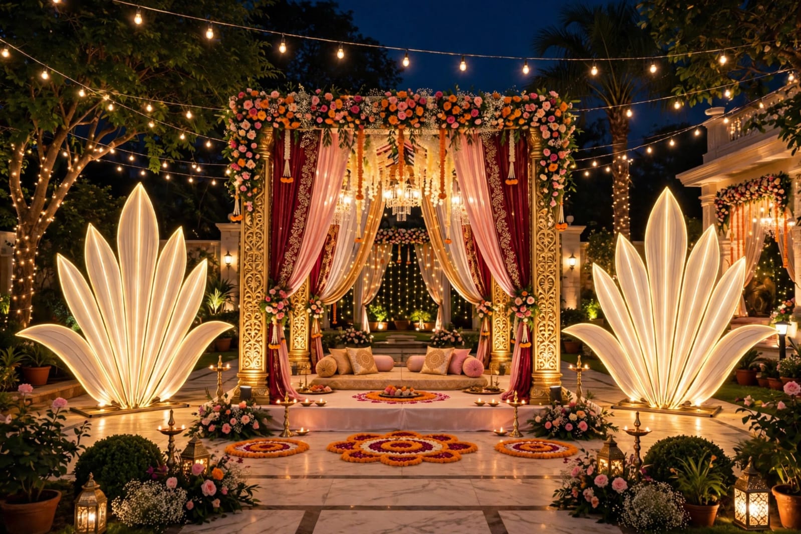 LED Background Stage Lights for Wedding and Event Decoration