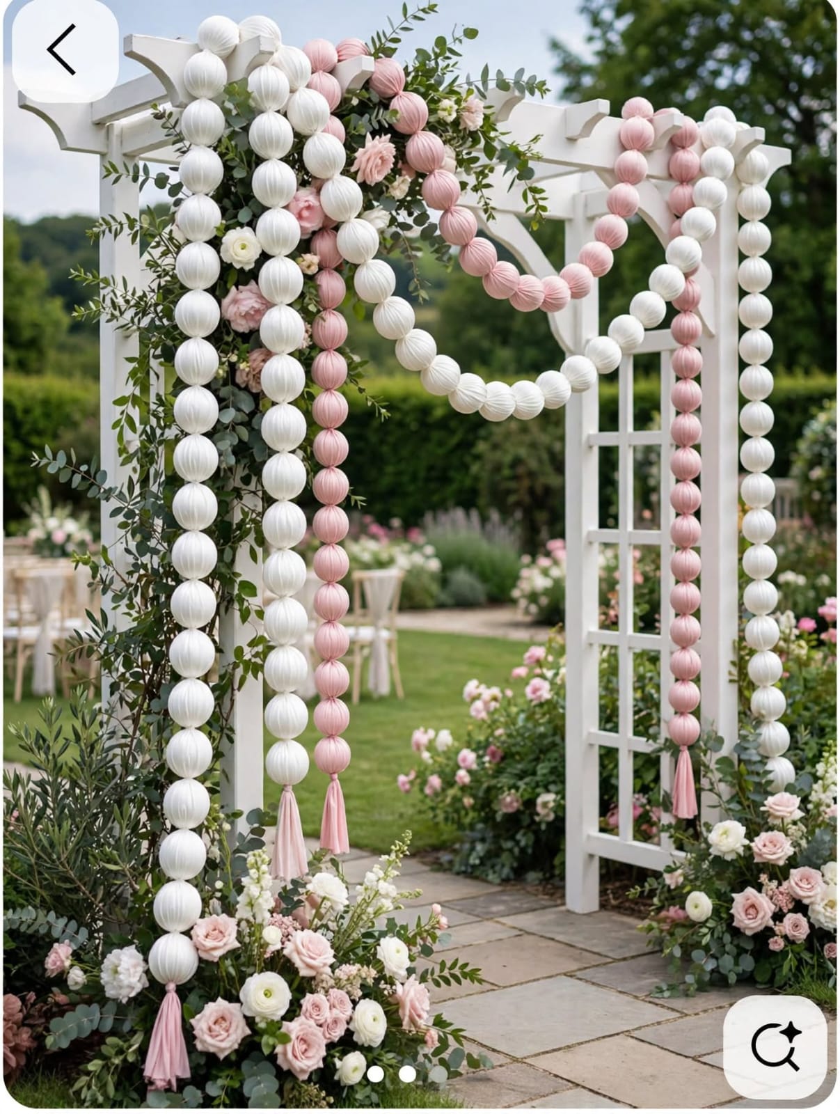 Ball Hanging Decoration for Wedding, Events and Home Décor