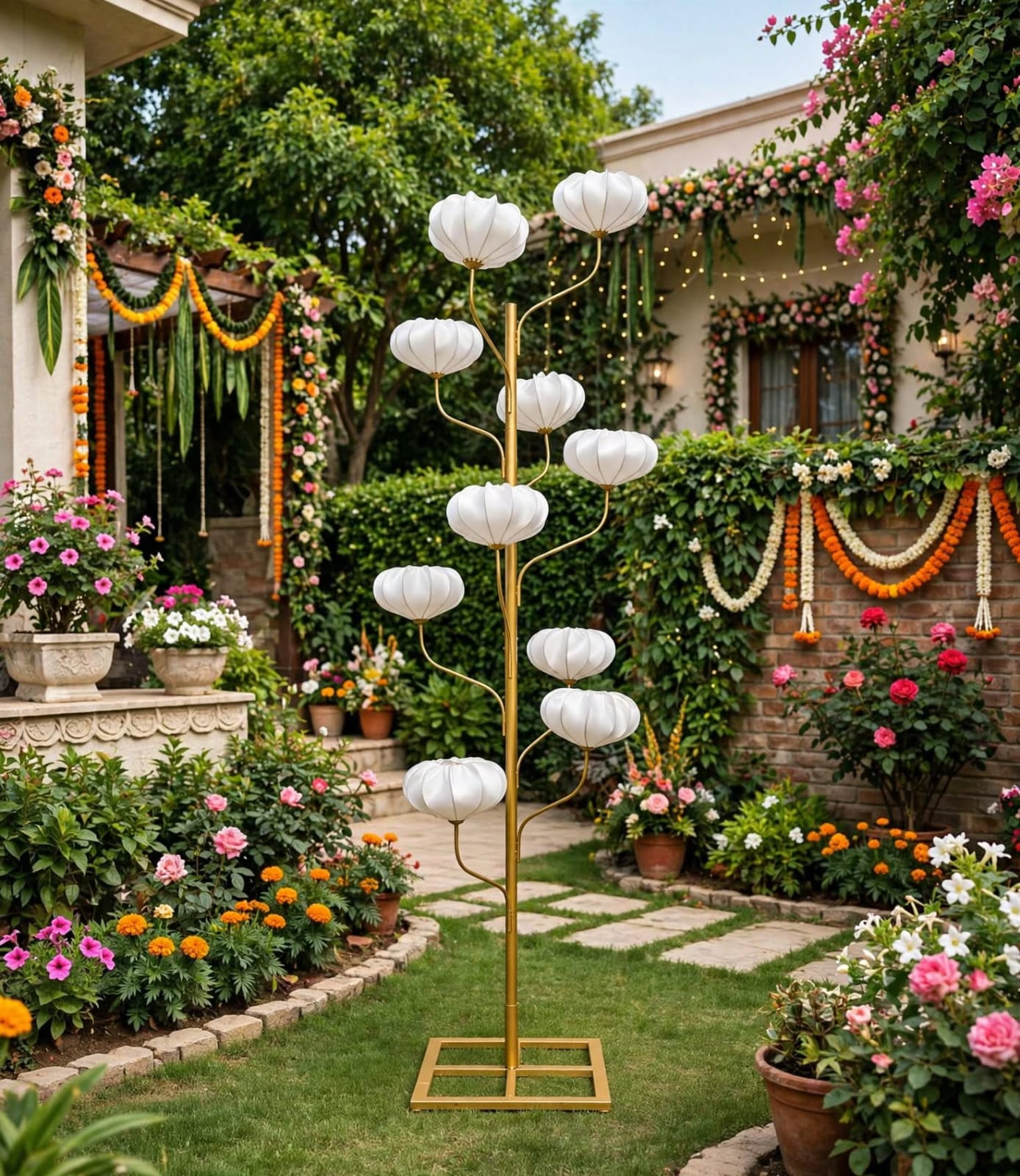 Decorative Light Stands for Wedding and Event Decoration