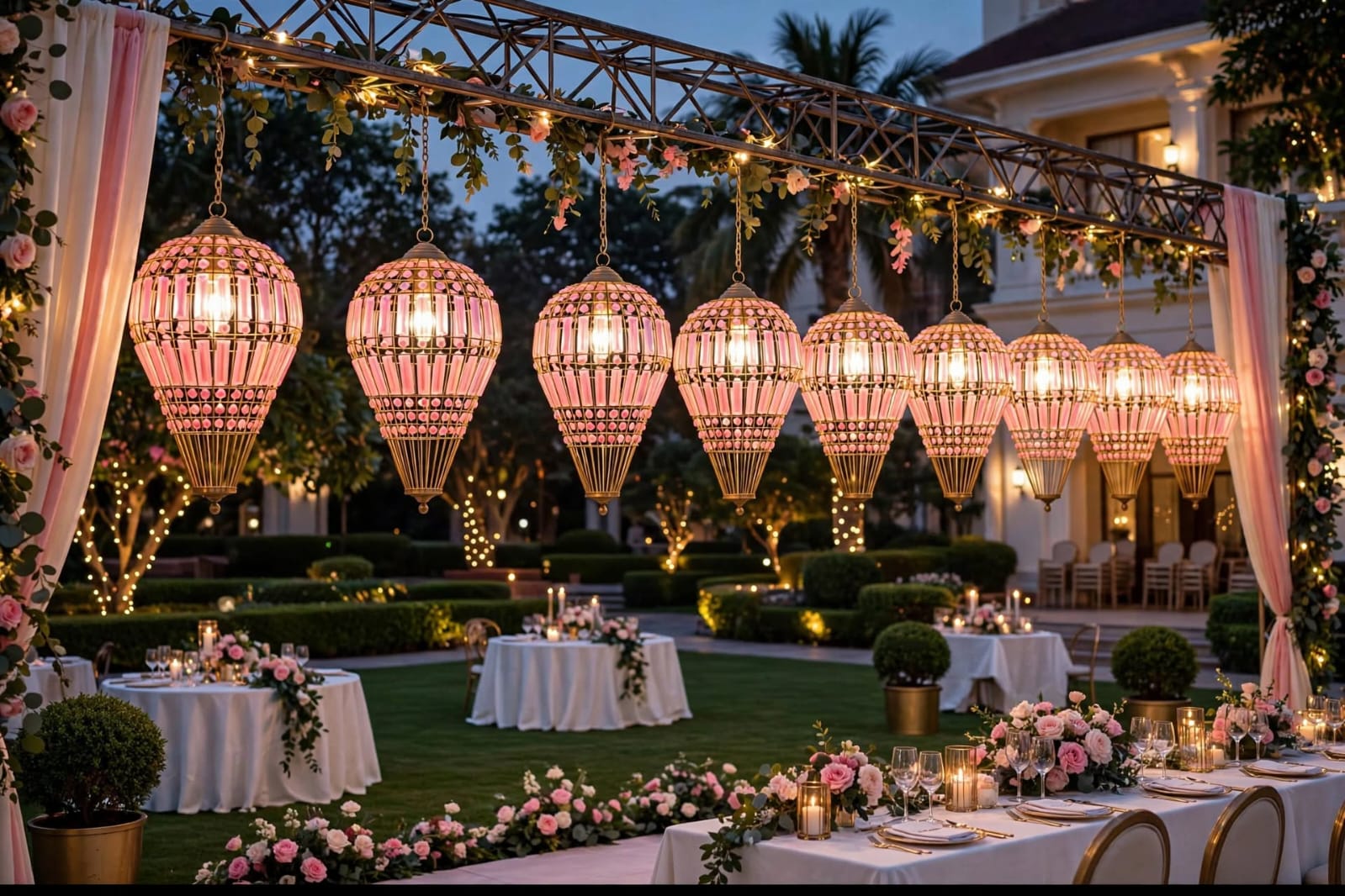 Balloon Lights Decoration for Parties, Weddings and Events