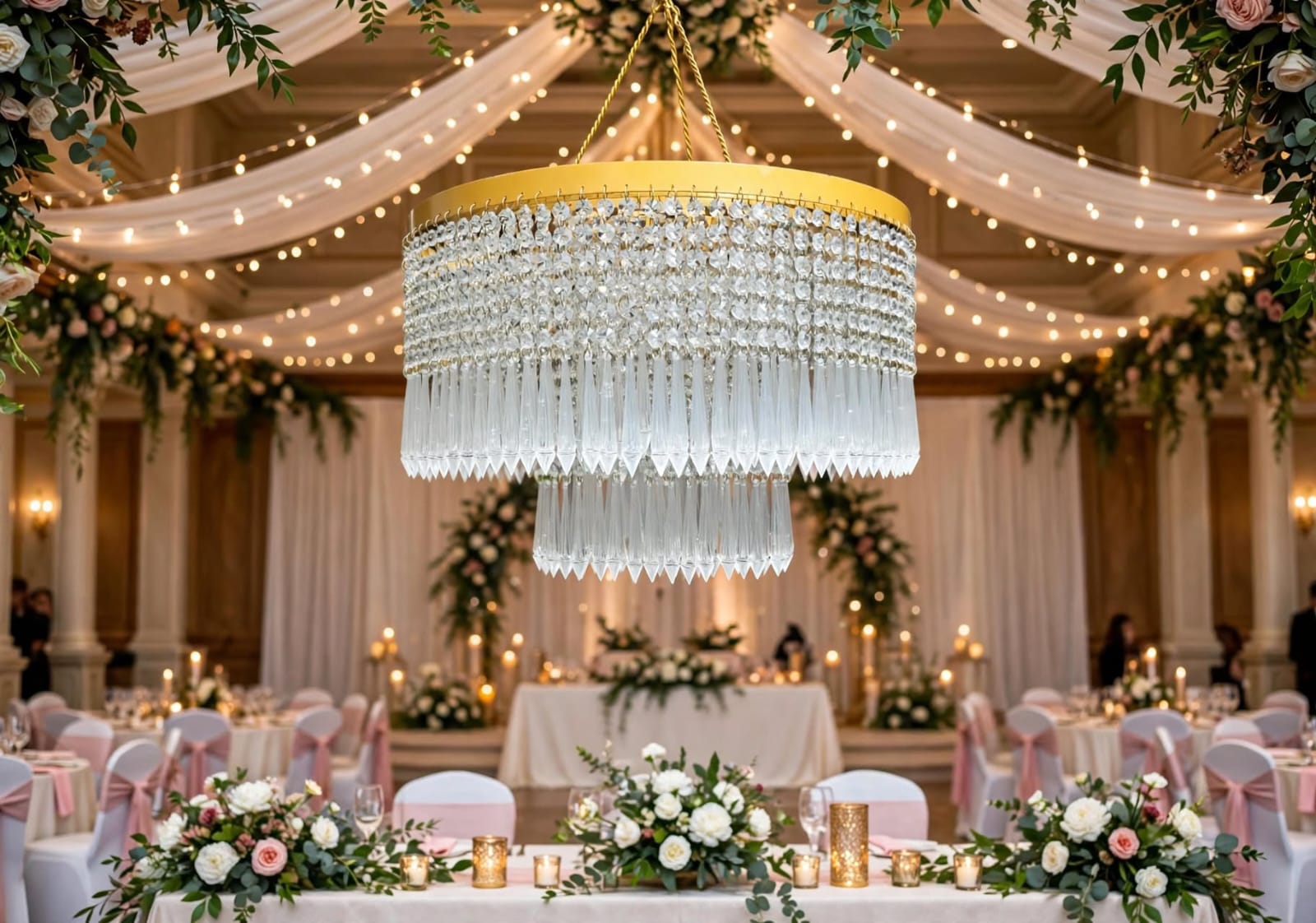 Chandelier Lights for Home, Wedding and Event Decoration