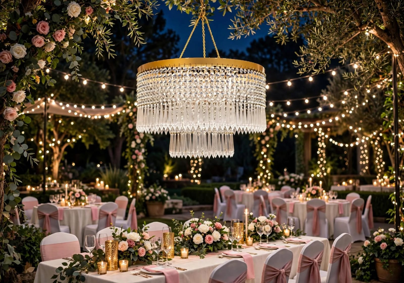 Chandelier Lights for Home, Wedding and Event Decoration